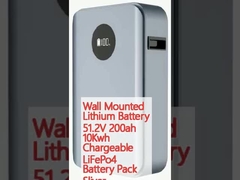 بطارية ليتيم مرصعة على الحائط 51.2V 200ah 10Kwh شحن بطارية LiFePo4