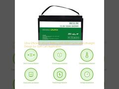 بطارية الليثيوم فائقة الكفاءة مع 6000 دورة وتصميم خفيف للغاية لتطبيق عربة الغولف