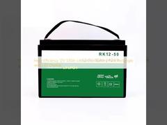 بطارية الليثيوم أيون 12 فولت 120 ساعة ذات كفاءة عالية مستطيلة مع شاشة LED