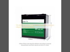 بطارية ليثيوم أيون شمسية من 12 فولت 40 أواح بطارية احتياطية لسيارة الغولف